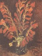 Vincent Van Gogh Vase wiht Red Gladioli (nn04) Sweden oil painting reproduction